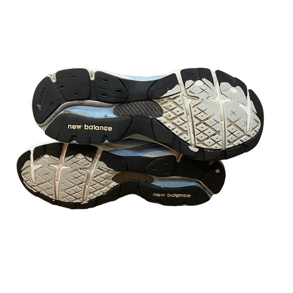 New Balance Blue and White Athletic Shoes - Picture 8 of 9